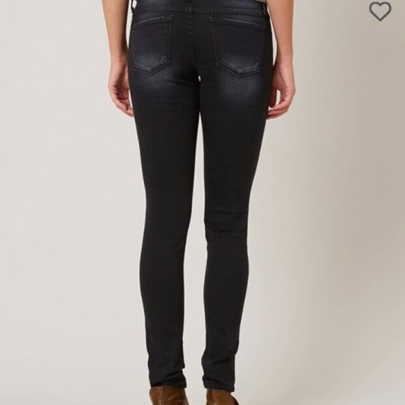 NWT Deep Dark Fade Skinny Jeans Size 26 - Picture 3 of 6